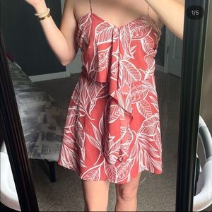 Floral tropical dress
